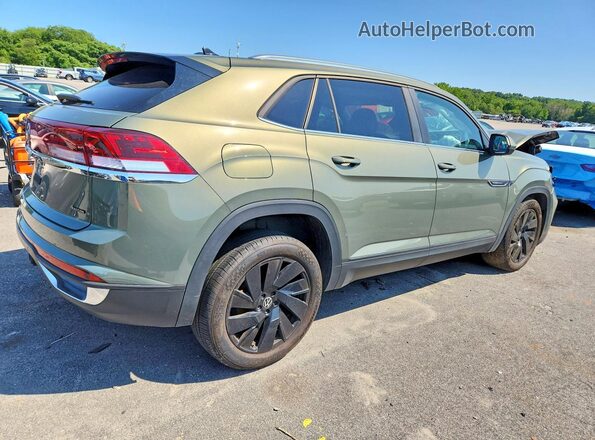 1V2KE2CA6SC229499 2025 VOLKSWAGEN ATLAS Зеленый Задняя правая четверть
