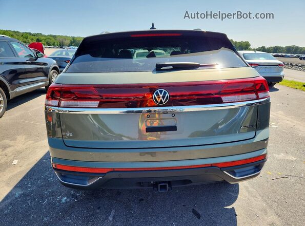 1V2KE2CA6SC229499 2025 VOLKSWAGEN ATLAS Зеленый Вид сзади