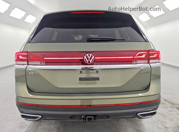 1V2KN2CA7TC514259 2026 VOLKSWAGEN ATLAS Green Вид ззаду