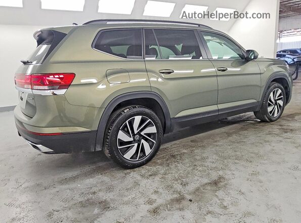 1V2KN2CA7TC514259 2026 VOLKSWAGEN ATLAS Green Задня права чверть