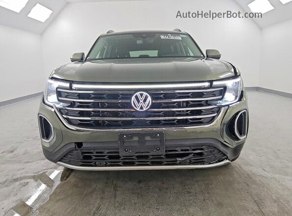1V2KN2CA7TC514259 2026 VOLKSWAGEN ATLAS Green Вид спереду