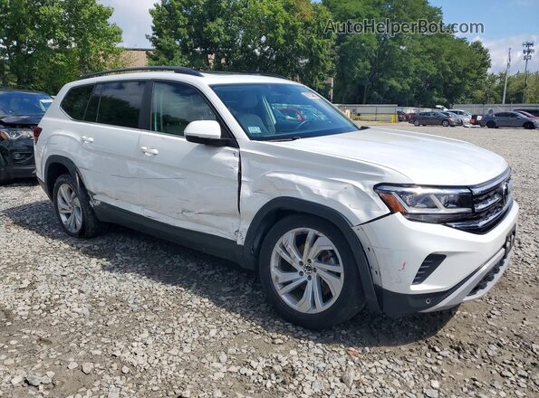 1V2KP2CA7MC609609 2021 VOLKSWAGEN ATLAS White Передня права чверть