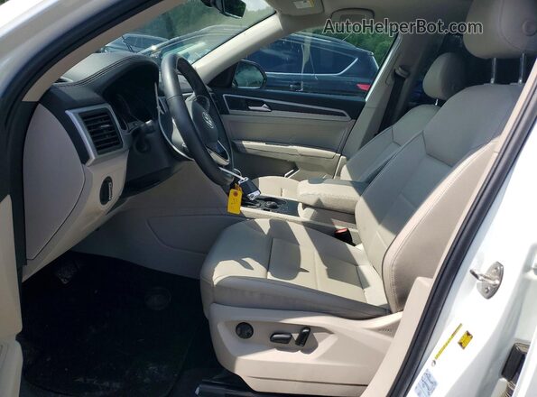 1V2KP2CA7MC609609 2021 VOLKSWAGEN ATLAS White Вид салону спереду