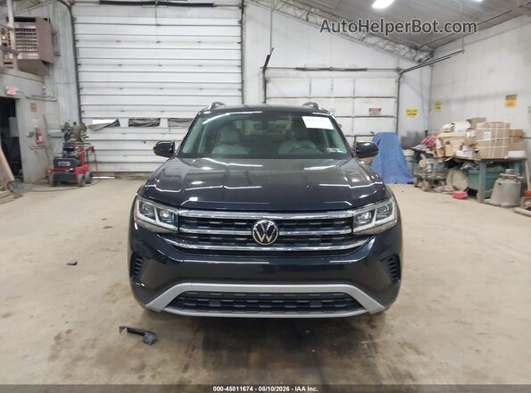 1V2KP2CAXPC548471 2023 VOLKSWAGEN ATLAS Black Widok zestawu wskaźników