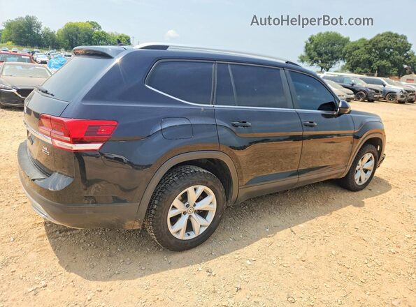 1V2KR2CA2JC531570 2018 VOLKSWAGEN ATLAS Black Հետևի աջ