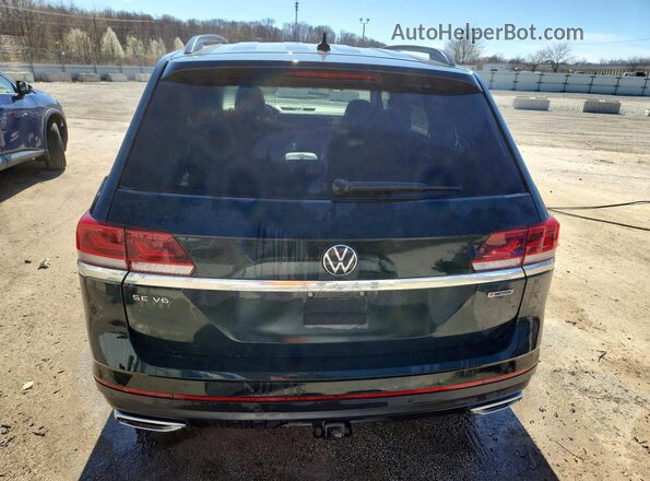 1V2KR2CA2MC557624 2021 VOLKSWAGEN ATLAS Green Vista trasera