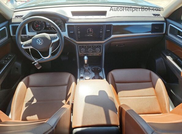 1V2KR2CA2MC557624 2021 VOLKSWAGEN ATLAS Green Vista del salpicadero