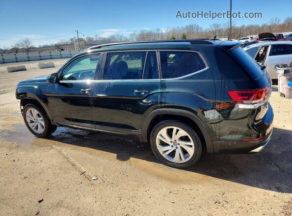 1V2KR2CA2MC557624 2021 VOLKSWAGEN ATLAS Green Trasero izquierdo