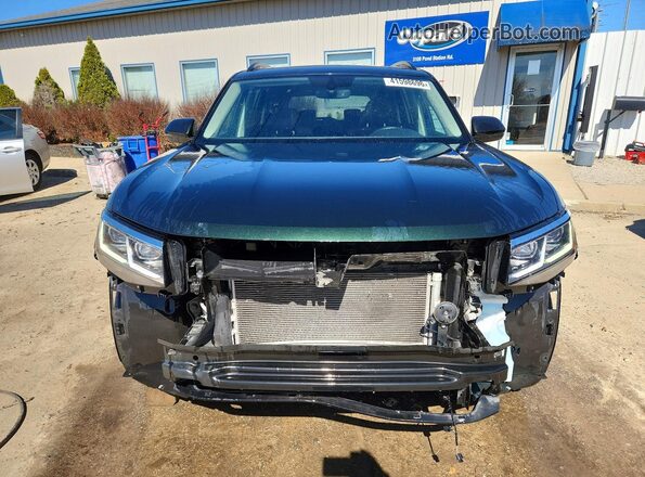 1V2KR2CA2MC557624 2021 VOLKSWAGEN ATLAS Green Vista frontal