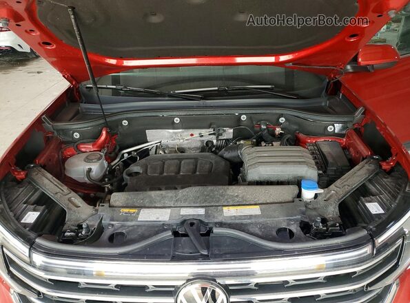 1V2KR2CA2SC528525 2025 VOLKSWAGEN ATLAS Red Вид підкапотного простору