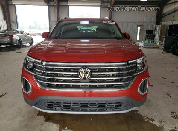 1V2KR2CA2SC528525 2025 VOLKSWAGEN ATLAS Red Вид спереду