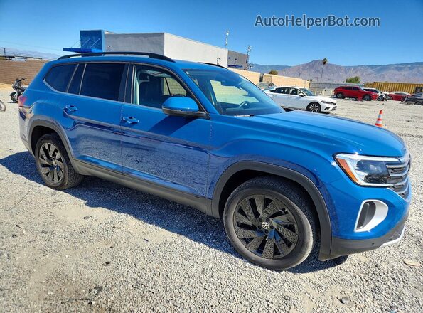 1V2KR2CA3SC560741 2025 VOLKSWAGEN ATLAS Blue Delantero derecho