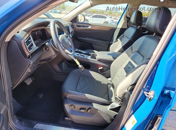 1V2KR2CA3SC560741 2025 VOLKSWAGEN ATLAS Blue Vista interior delantera