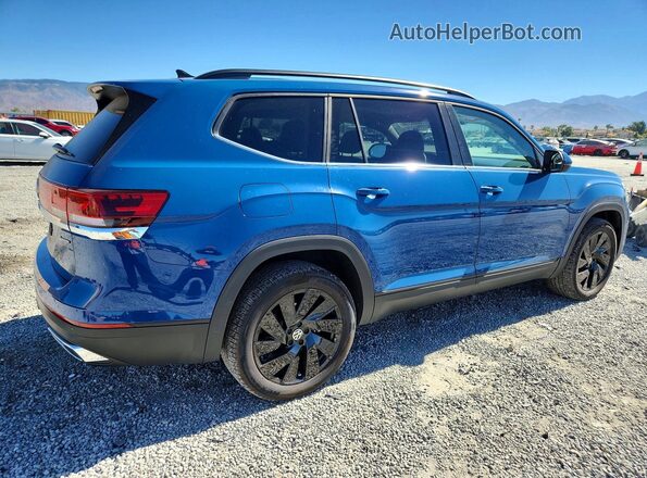 1V2KR2CA3SC560741 2025 VOLKSWAGEN ATLAS Blue Trasero derecho
