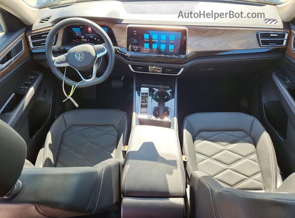 1V2KR2CA3SC560741 2025 VOLKSWAGEN ATLAS Blue Vista del salpicadero