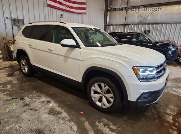1V2KR2CA4JC507917 2018 VOLKSWAGEN ATLAS White Передня права чверть
