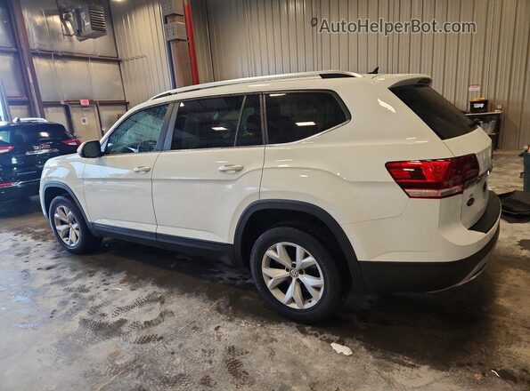 1V2KR2CA4JC507917 2018 VOLKSWAGEN ATLAS White Задня ліва чверть