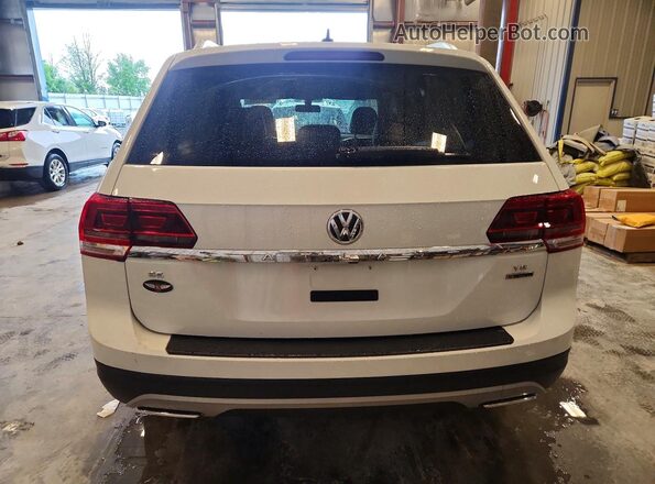 1V2KR2CA4JC507917 2018 VOLKSWAGEN ATLAS White Вид ззаду