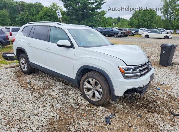 1V2KR2CA5JC548024 2018 VOLKSWAGEN ATLAS White Передня права чверть
