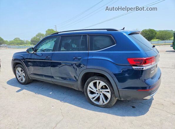 1V2KR2CA5PC520104 2023 VOLKSWAGEN ATLAS Синий Задняя левая четверть