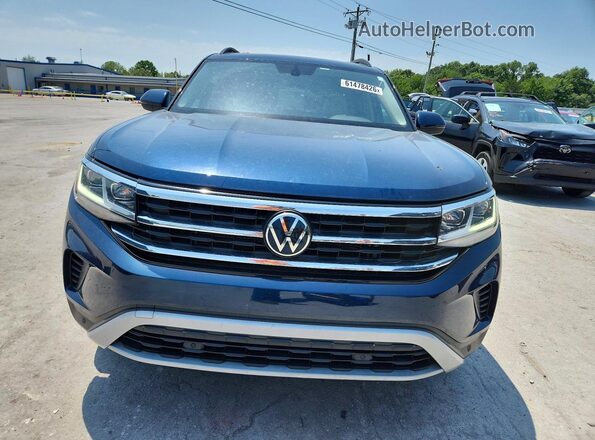 1V2KR2CA5PC520104 2023 VOLKSWAGEN ATLAS Синий Вид спереди