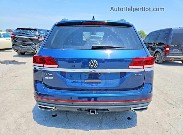1V2KR2CA5PC520104 2023 VOLKSWAGEN ATLAS Синий Вид сзади
