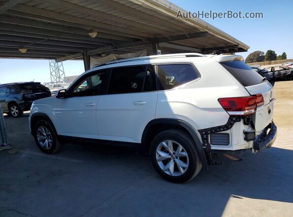 1V2KR2CA6JC565009 2018 VOLKSWAGEN ATLAS White Задня ліва чверть