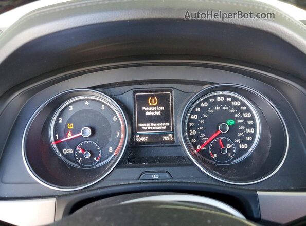1V2KR2CA6JC565009 2018 VOLKSWAGEN ATLAS White Вид щитка приладів