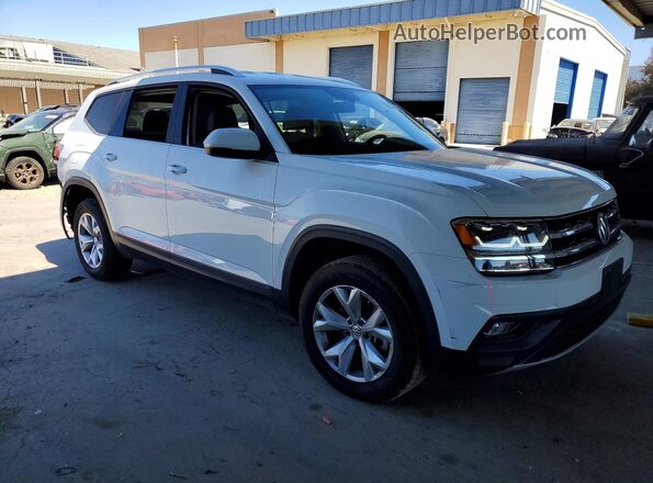 1V2KR2CA6JC565009 2018 VOLKSWAGEN ATLAS White Передня права чверть