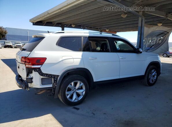 1V2KR2CA6JC565009 2018 VOLKSWAGEN ATLAS White Задня права чверть