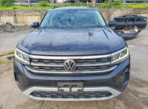 1V2KR2CA6MC505199 2021 VOLKSWAGEN ATLAS Black წინა ხედი