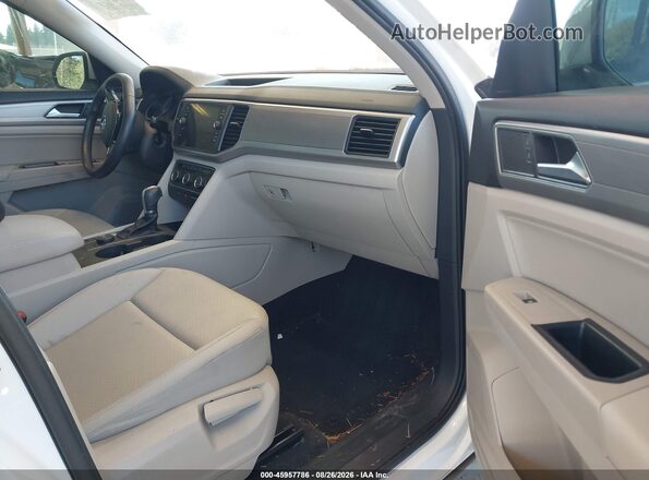 1V2KR2CA9JC521649 2018 VOLKSWAGEN ATLAS White Սալոնի դիմացի տեսք