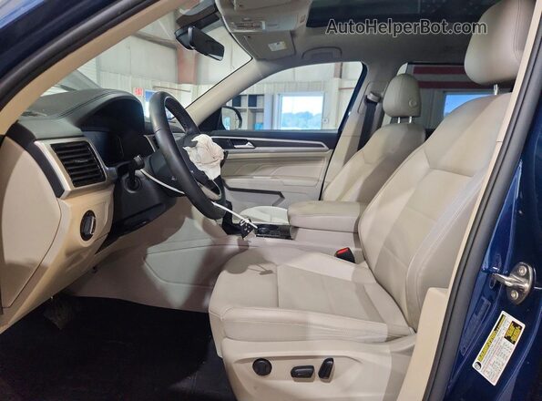 1V2KR2CA9PC534295 2023 VOLKSWAGEN ATLAS Blue Front interior view