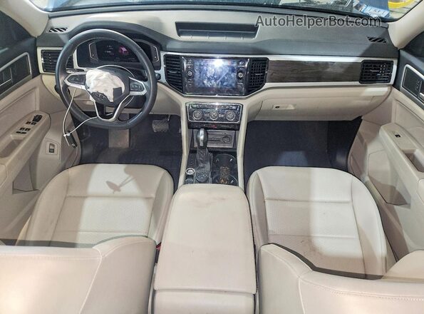 1V2KR2CA9PC534295 2023 VOLKSWAGEN ATLAS Blue Widok deski rozdzielczej