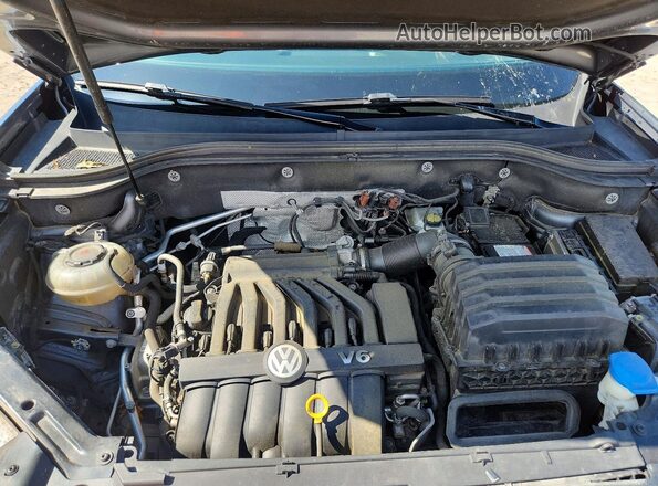 1V2KR2CAXJC570889 2018 VOLKSWAGEN ATLAS Gray ძრავის განყოფილების ხედი