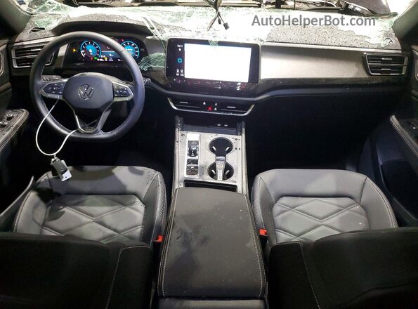 1V2LC2CA0TC225220 2026 VOLKSWAGEN ATLAS Черный Вид панели приборов