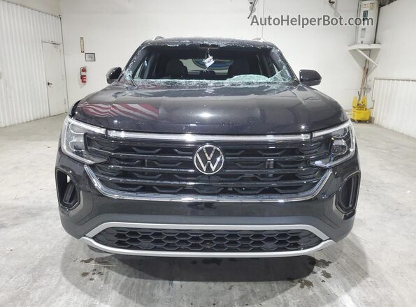 1V2LC2CA0TC225220 2026 VOLKSWAGEN ATLAS Черный Панорамный вид салона 360°