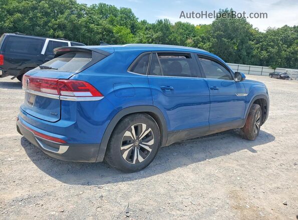 1V2LE2CA5SC218112 2025 VOLKSWAGEN ATLAS Синий Задняя правая четверть