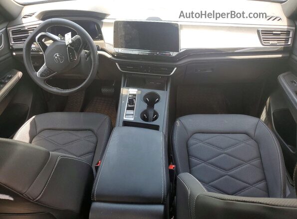 1V2LE2CA5SC218112 2025 VOLKSWAGEN ATLAS Синий Вид панели приборов