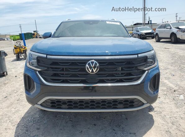 1V2LE2CA5SC218112 2025 VOLKSWAGEN ATLAS Синий Вид спереди
