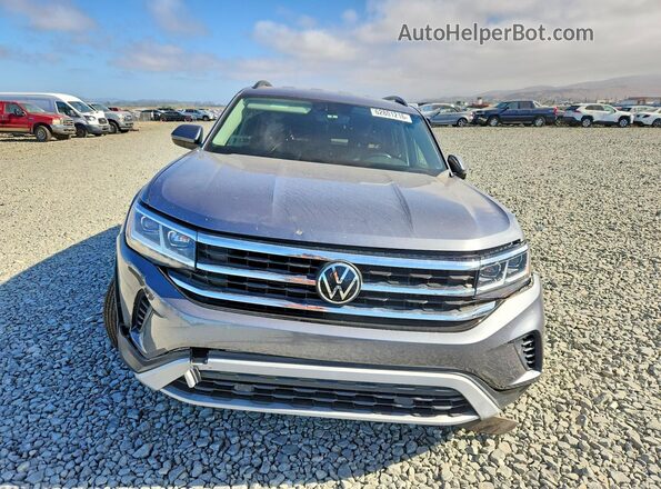 1V2LP2CA5MC518214 2021 VOLKSWAGEN ATLAS Серый Вид спереди