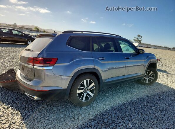 1V2LP2CA5MC518214 2021 VOLKSWAGEN ATLAS Серый Задняя правая четверть