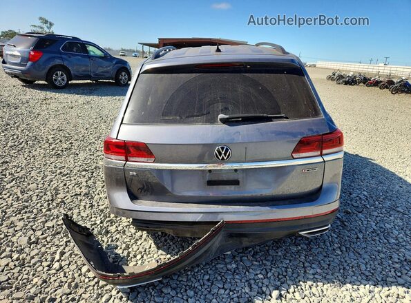 1V2LP2CA5MC518214 2021 VOLKSWAGEN ATLAS Серый Вид сзади