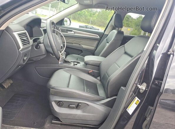 1V2LP2CA5NC535709 2022 VOLKSWAGEN ATLAS Black Вид салону спереду