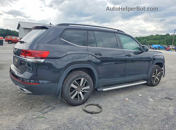 1V2LP2CA5NC535709 2022 VOLKSWAGEN ATLAS Black Задня права чверть