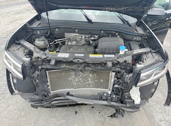 1V2LP2CA5NC535709 2022 VOLKSWAGEN ATLAS Black Вид підкапотного простору