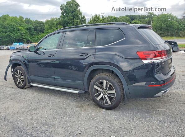 1V2LP2CA5NC535709 2022 VOLKSWAGEN ATLAS Black Задня ліва чверть