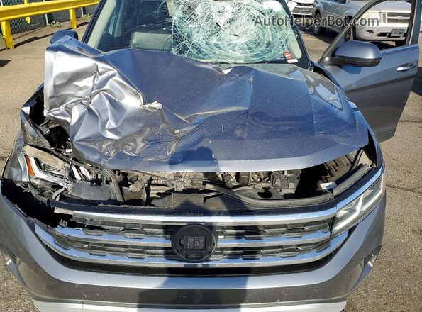 1V2LP2CA6MC507979 2021 VOLKSWAGEN ATLAS Gray Vista interior trasera