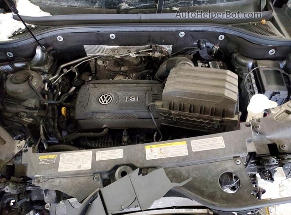 1V2LP2CA9NC540783 2022 VOLKSWAGEN ATLAS Silver Engine compartment view