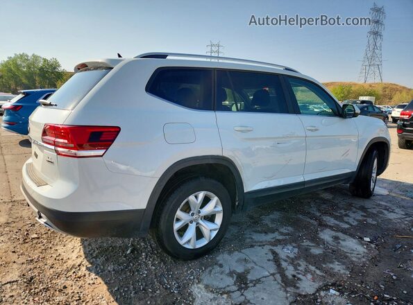 1V2LR2CA0KC547546 2019 VOLKSWAGEN ATLAS White Trasero derecho